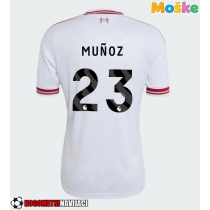 Moške Nogometnih dresov Liverpool Victor Munoz #23 Gostujoči 2026-27 Kratki rokavi